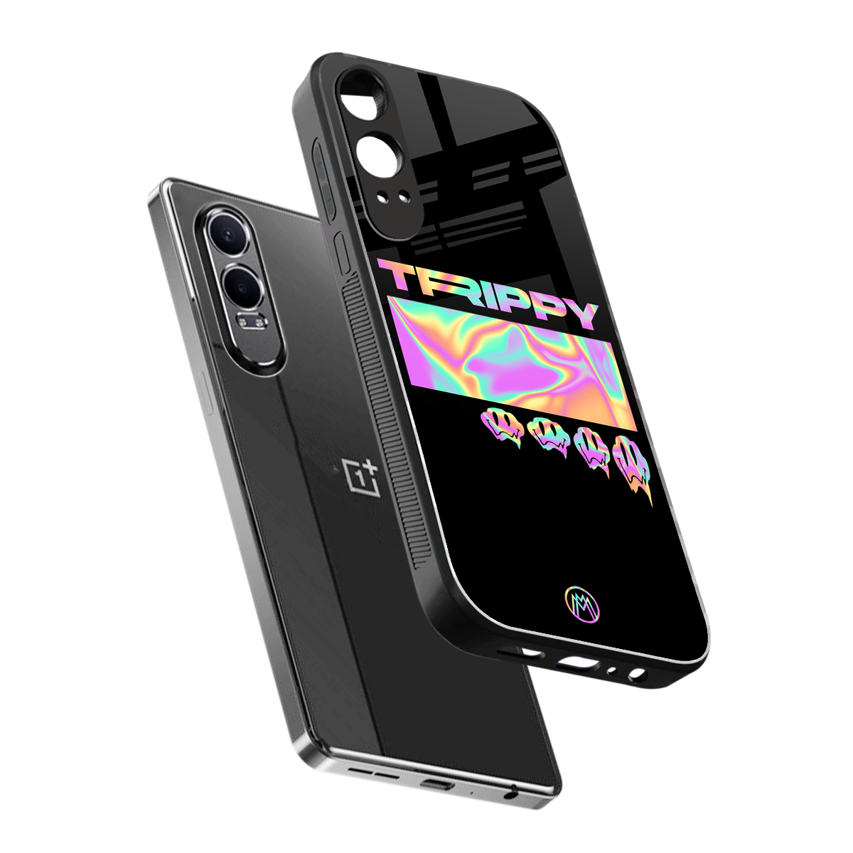 trippy trippy back phone cover | glass case for oneplus nord ce 4 lite