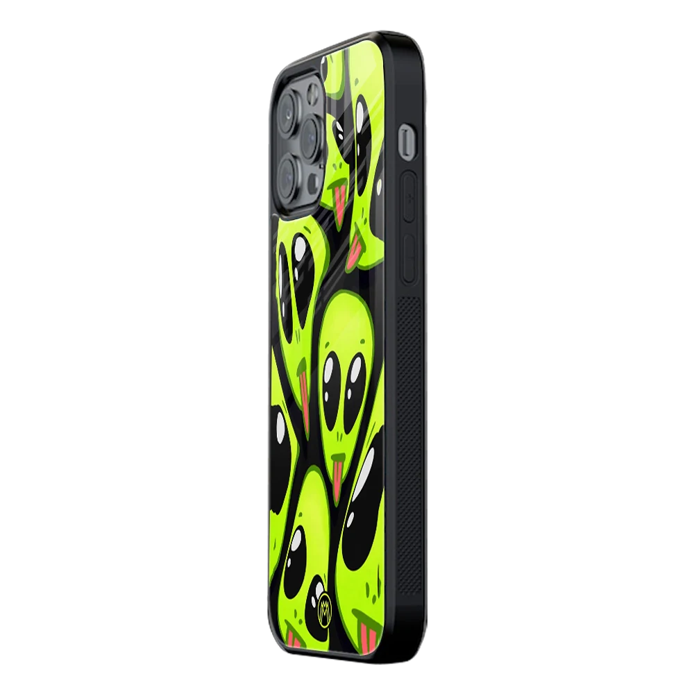 Slim Glass Back Phone Case for Multiple Brands โ iPhone, Samsung, Redmi, OnePlus, Oppo, Vivo