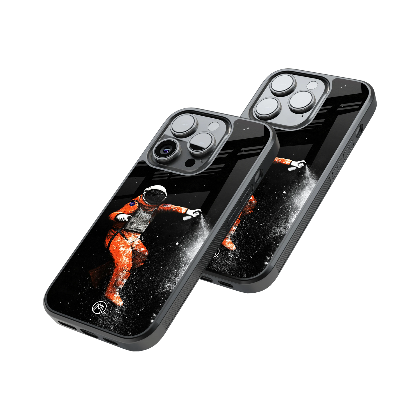 Protective Glass Back Phone Case Compatible with iPhone, Samsung, OnePlus, Pixel & More