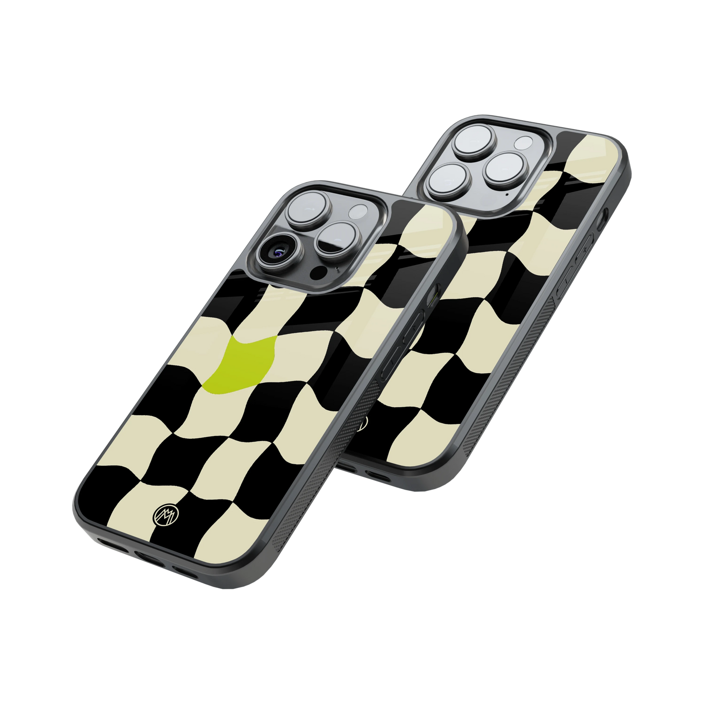 Protective Glass Back Phone Case Compatible with iPhone, Samsung, OnePlus, Pixel & More