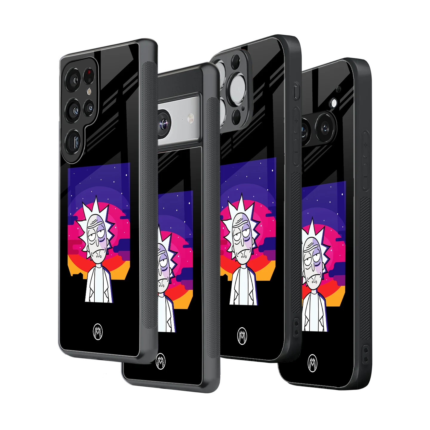 Stylish Glass Back Case for All Smartphones โ iPhone, Samsung, OnePlus, Pixel, Redmi, Oppo, Vivo, Motorola