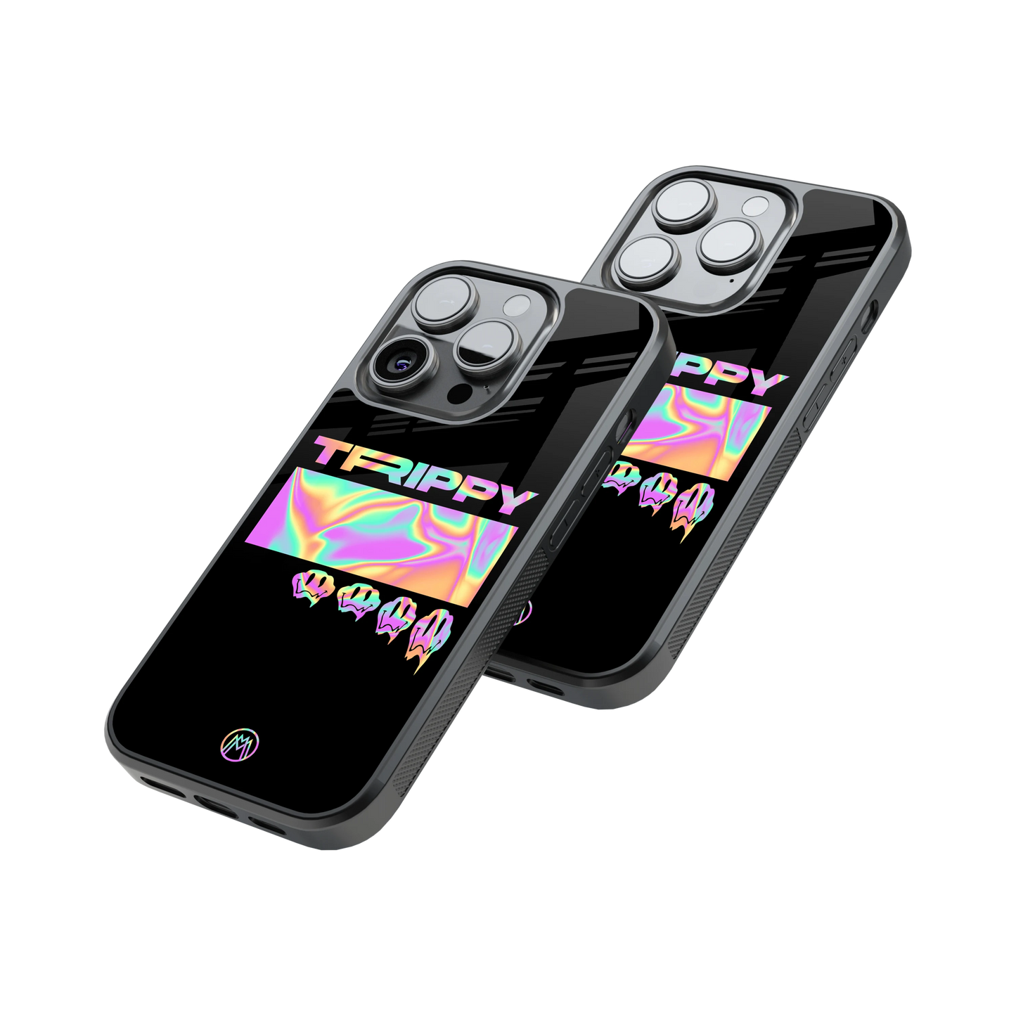 Protective Glass Back Phone Case Compatible with iPhone, Samsung, OnePlus, Pixel & More