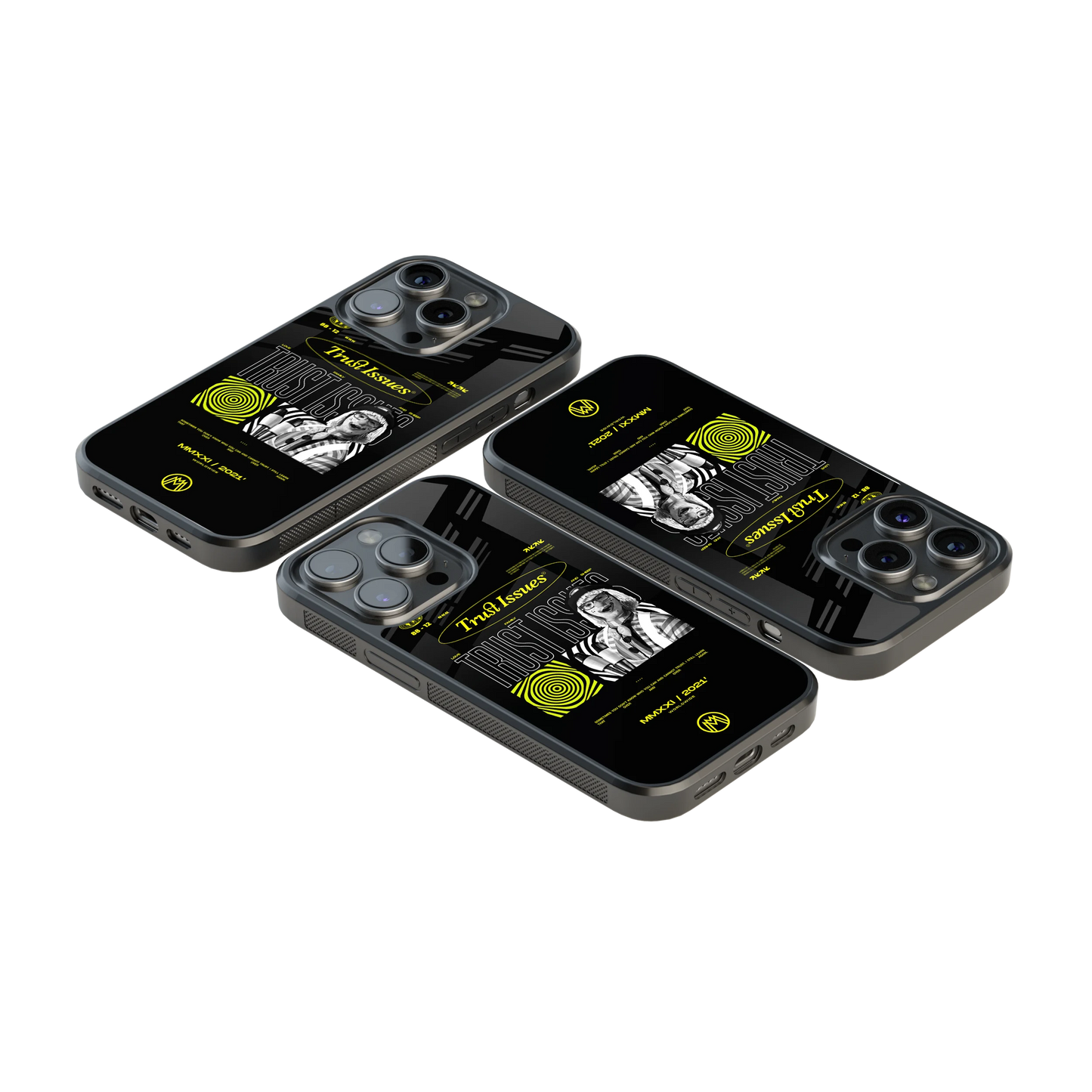 Luxury Glass Back Mobile Cover for iPhone, Samsung Galaxy, OnePlus, Pixel, Redmi & More