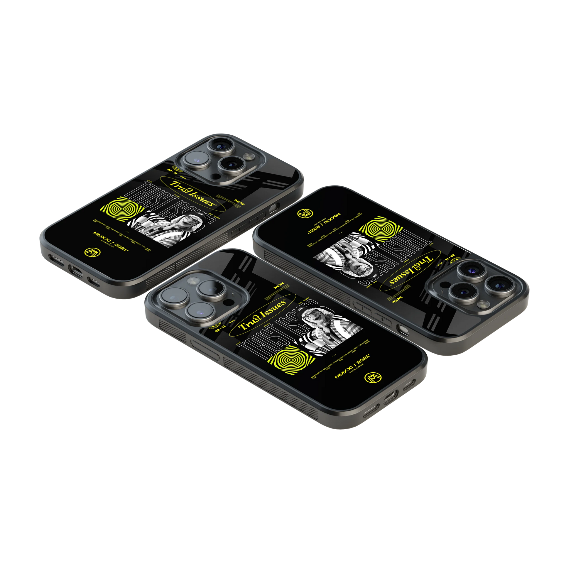 Luxury Glass Back Mobile Cover for iPhone, Samsung Galaxy, OnePlus, Pixel, Redmi & More