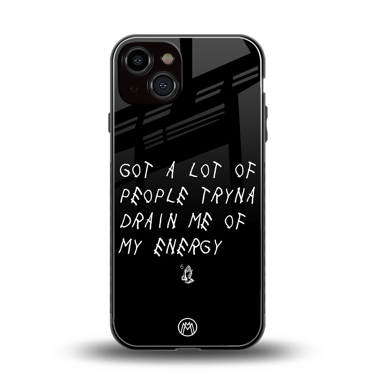 tryna drain my energy back phone cover | glass case for iphone 13