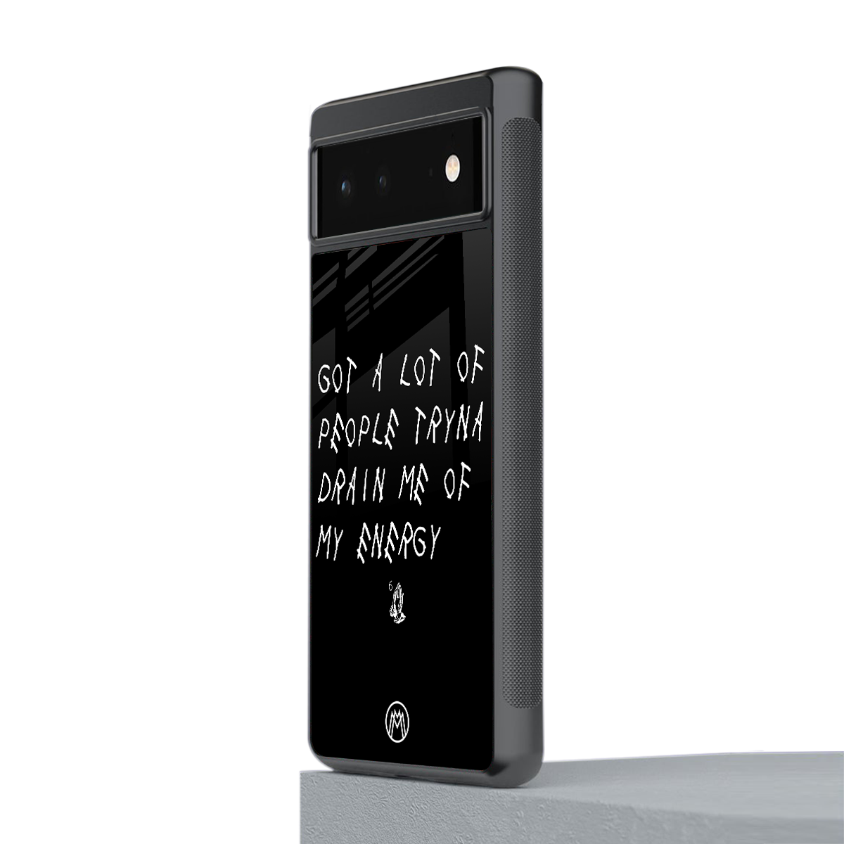 tryna drain my energy back phone cover | glass case for Google Pixel 6A