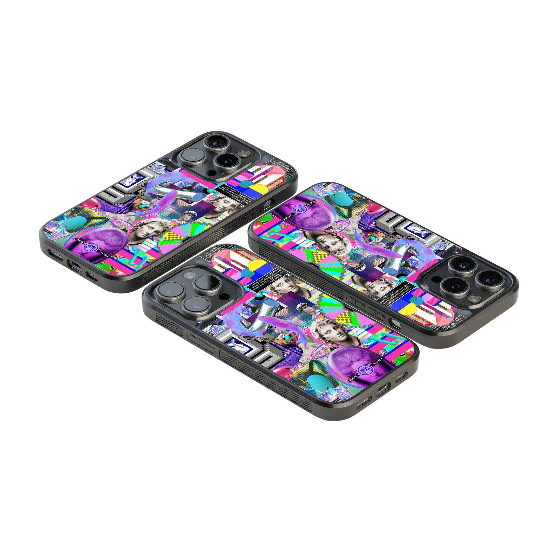 Luxury Glass Back Mobile Cover for iPhone, Samsung Galaxy, OnePlus, Pixel, Redmi & More