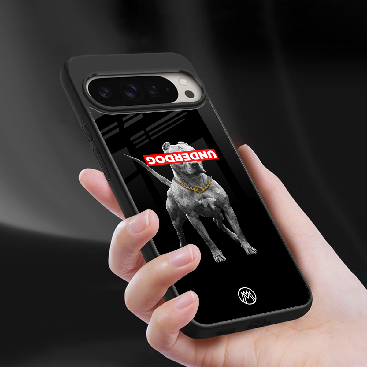 underdog back phone cover | glass case for google pixel 9 pro