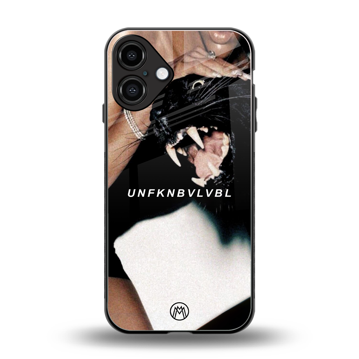 unfknbvlvbl back phone cover | glass case for iphone 16 plus