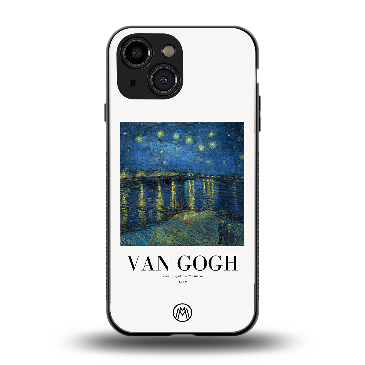 van gogh 1888 back phone cover | glass case for iphone 13 mini