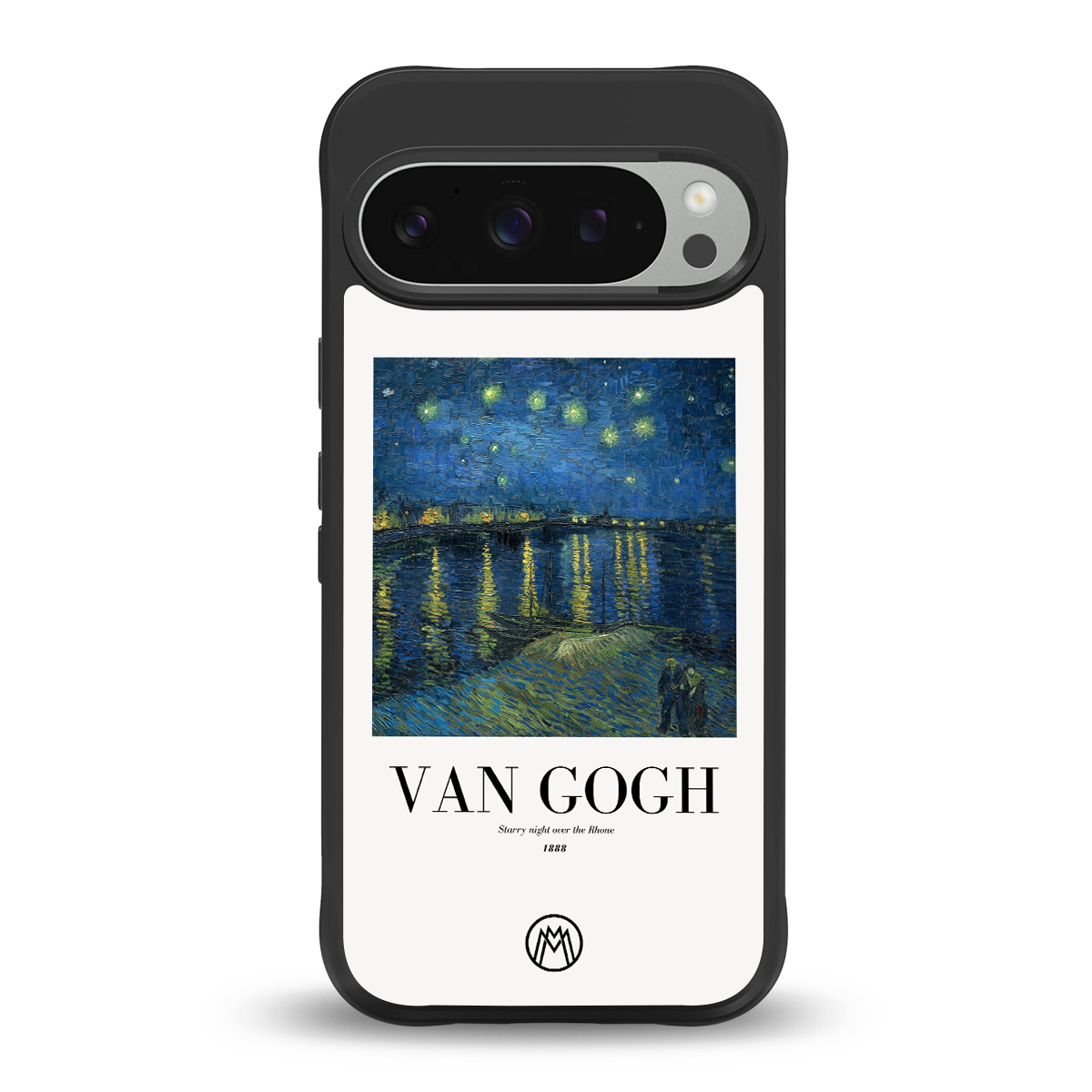 van gogh 1888 back phone cover | glass case for google pixel 9 pro xl
