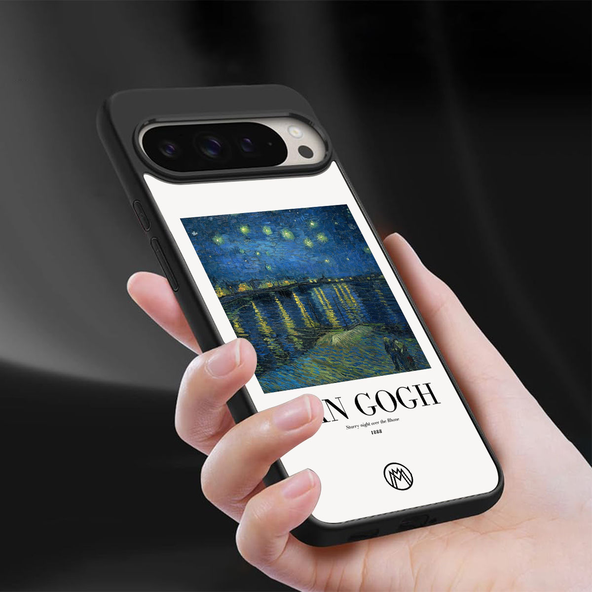 van gogh 1888 back phone cover | glass case for google pixel 9 pro