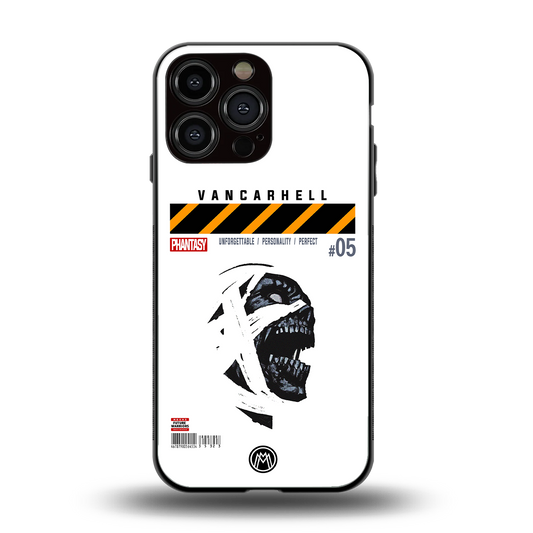 vancarhell phantasy back phone cover | glass case for iphone 14 pro max