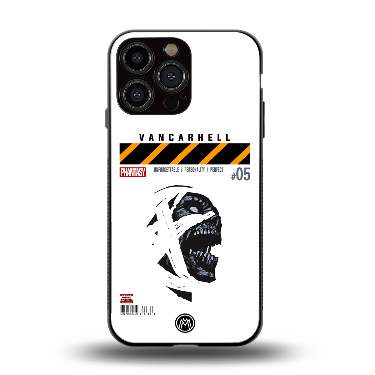 vancarhell phantasy back phone cover | glass case for iphone 14 pro max