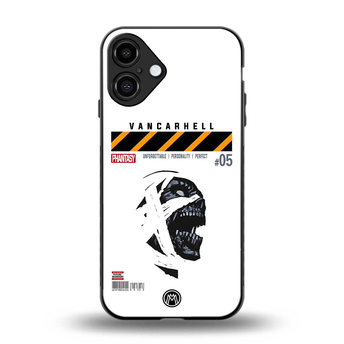 vancarhell phantasy back phone cover | glass case for iphone 16 plus