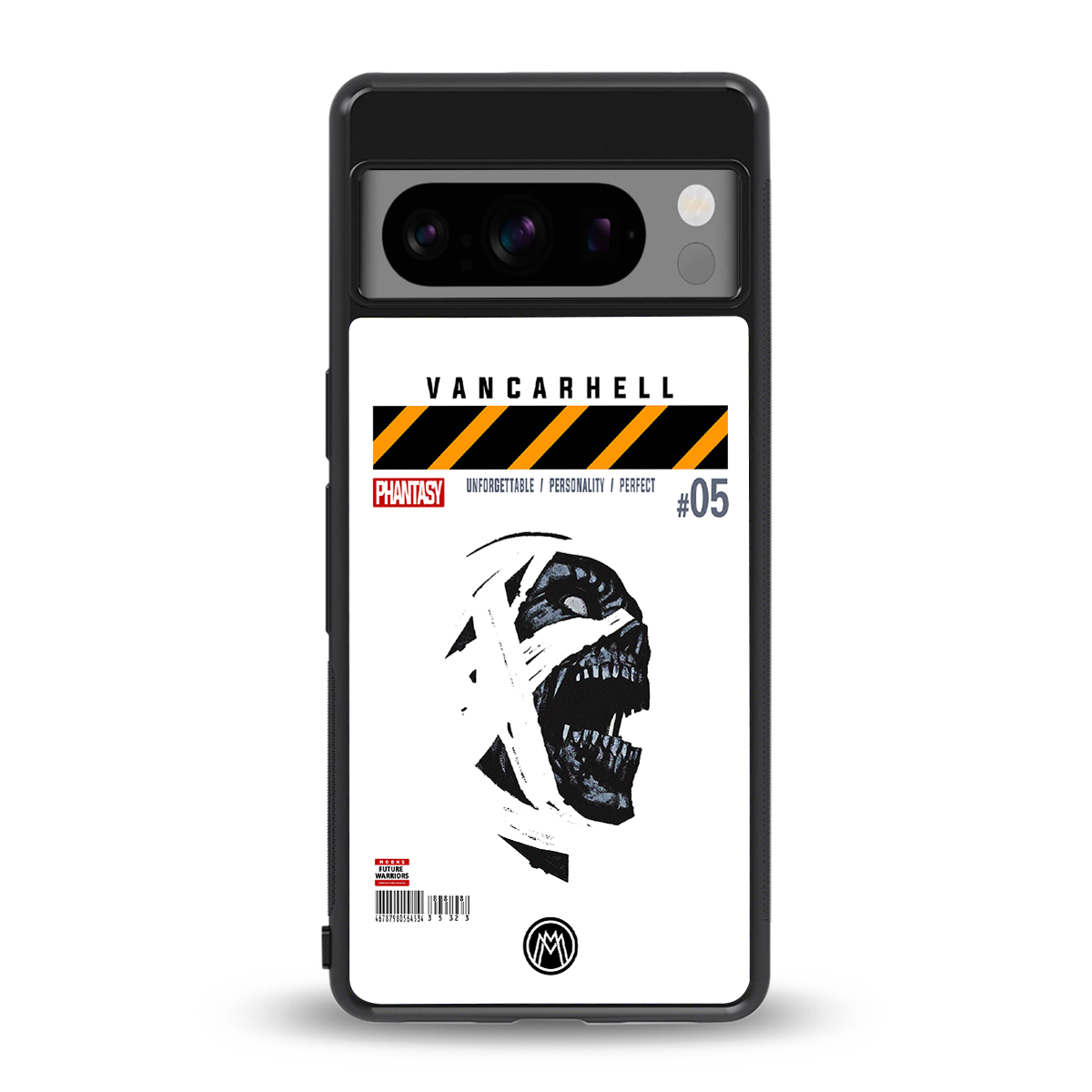 vancarhell phantasy back phone cover | glass case for google pixel 8 pro