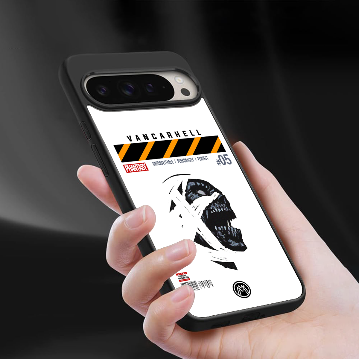 vancarhell phantasy back phone cover | glass case for google pixel 9 pro