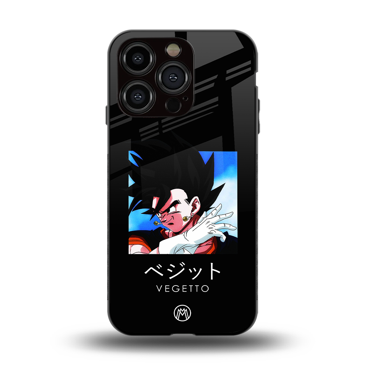 vegetto dragon ball z anime back phone cover | glass case for iphone 14 pro