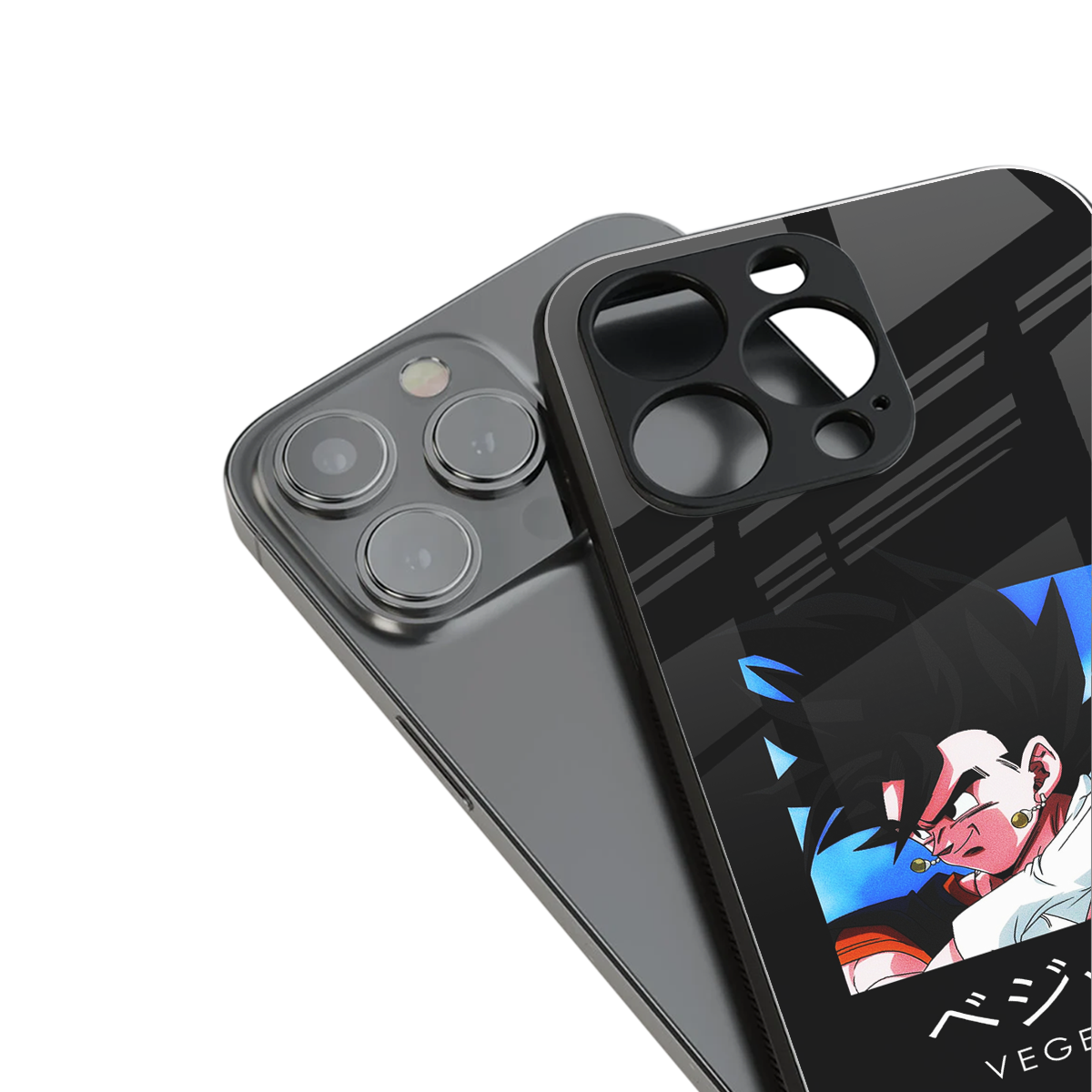 vegetto dragon ball z anime back phone cover | glass case for iphone 14 pro max
