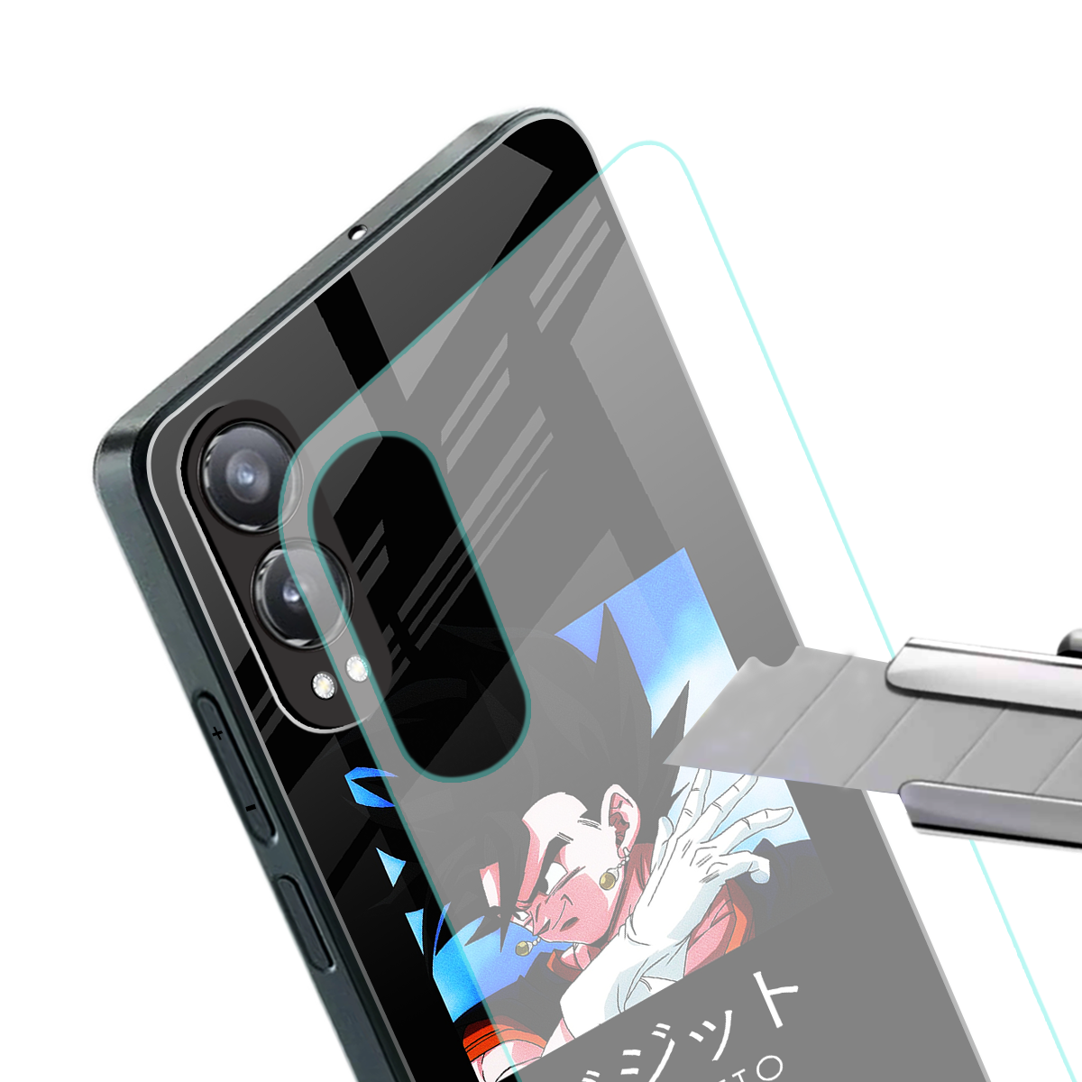 vegetto dragon ball z anime back phone cover | glass case for oneplus nord ce 4 lite