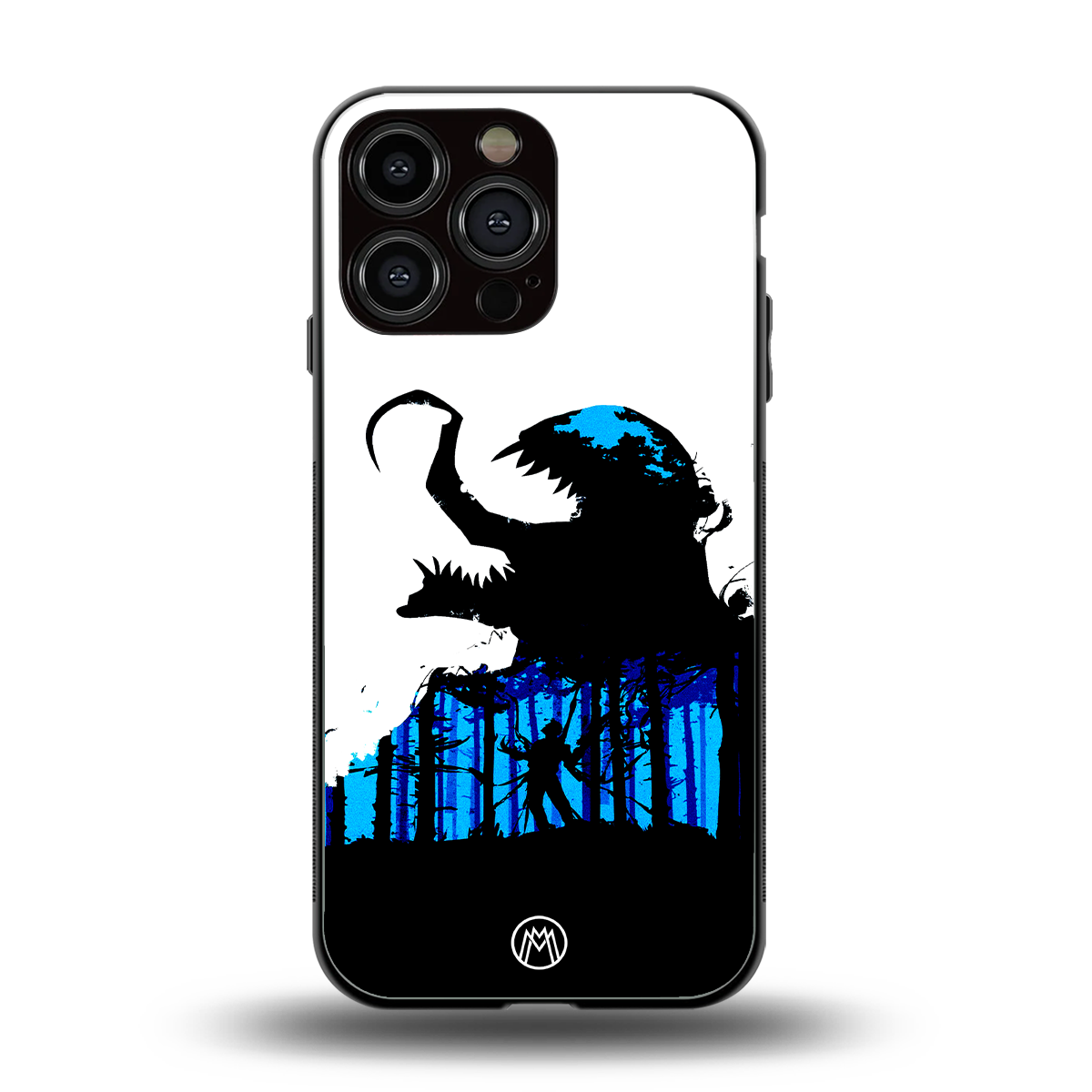 venom minimalistic back phone cover | glass case for iphone 16 pro max