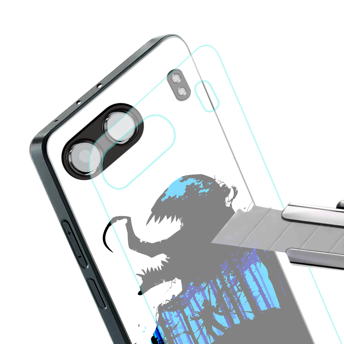 venom minimalistic back phone cover | glass case for oneplus nord 4