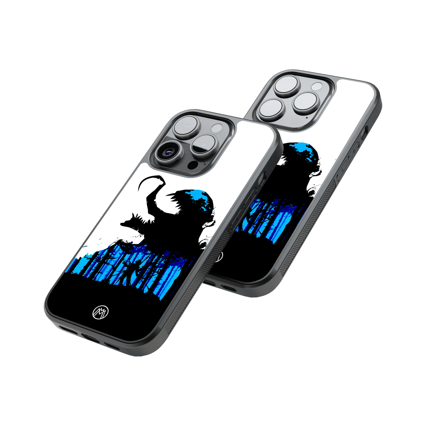 Protective Glass Back Phone Case Compatible with iPhone, Samsung, OnePlus, Pixel & More