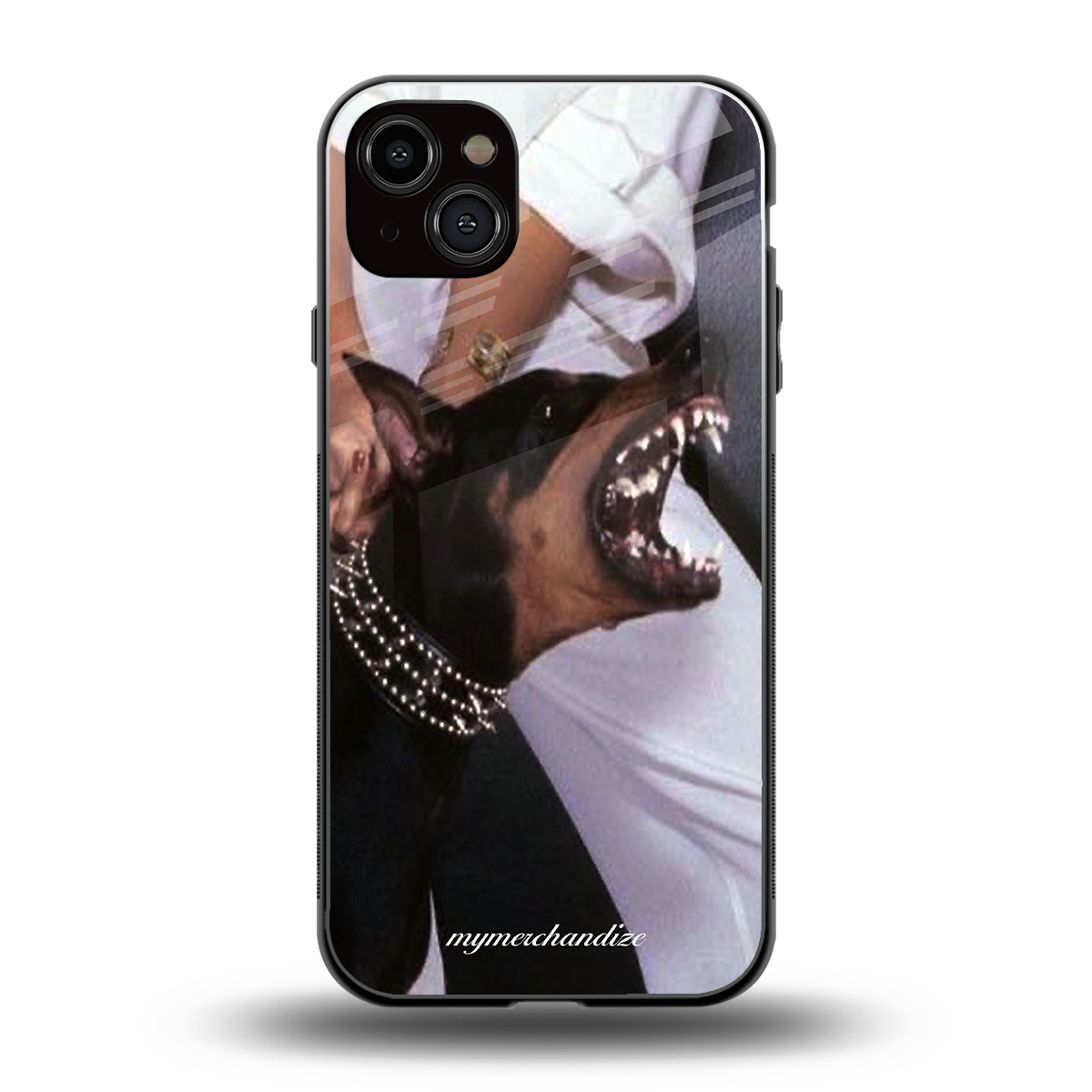 vicious back phone cover | glass case for iphone 14 plus