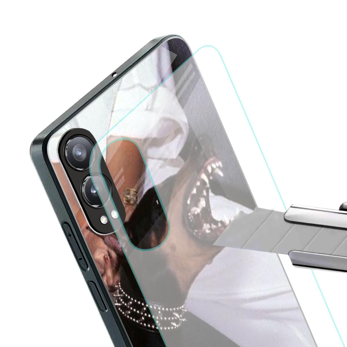 vicious back phone cover | glass case for oneplus nord ce 4 lite