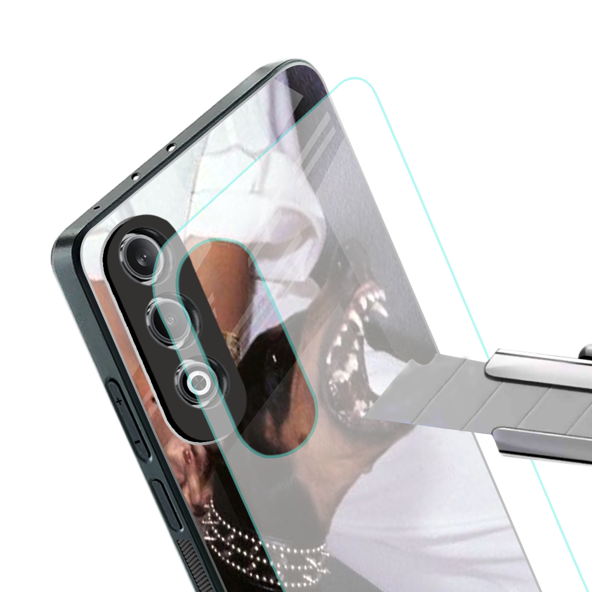 vicious back phone cover | glass case for oneplus nord ce 4