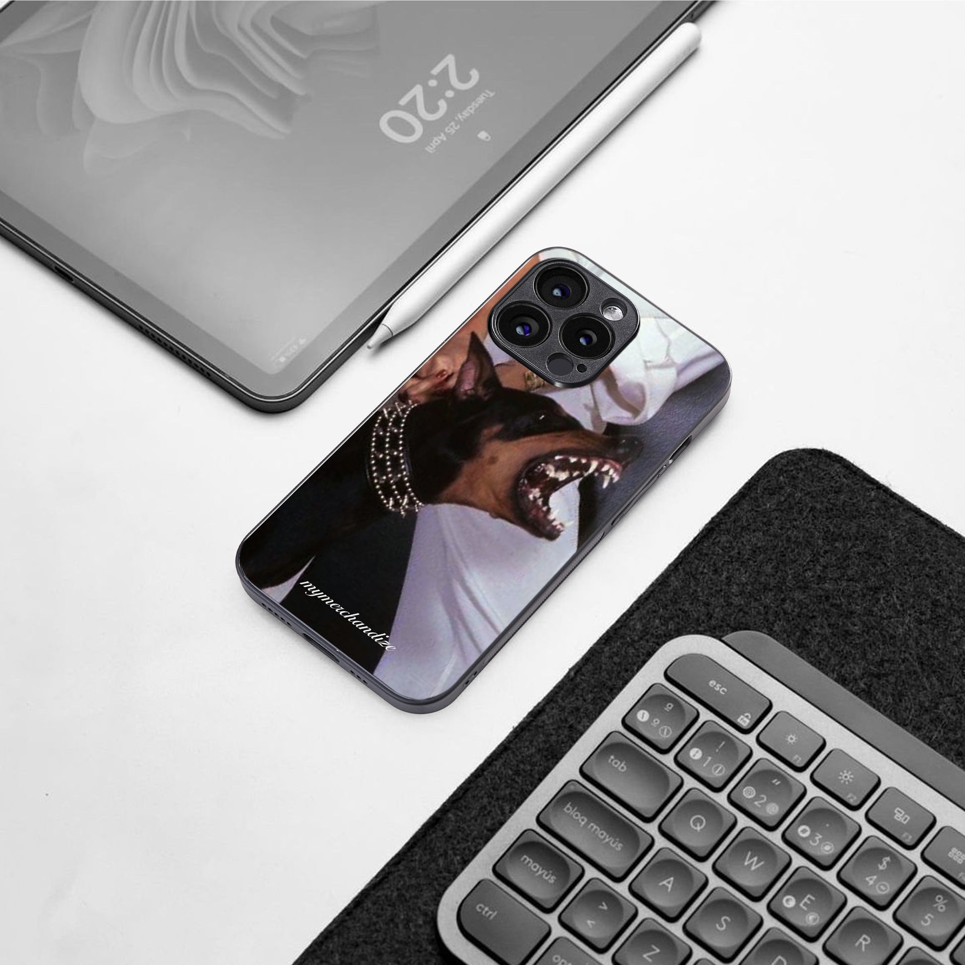 vicious back phone cover | glass case for iphone 16 pro max