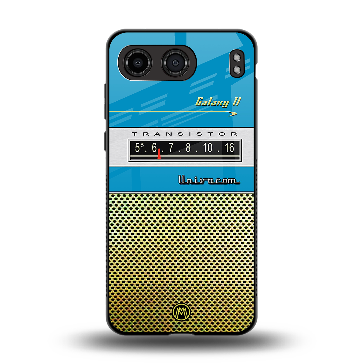 vintage radio back phone cover | glass case for oneplus nord 4