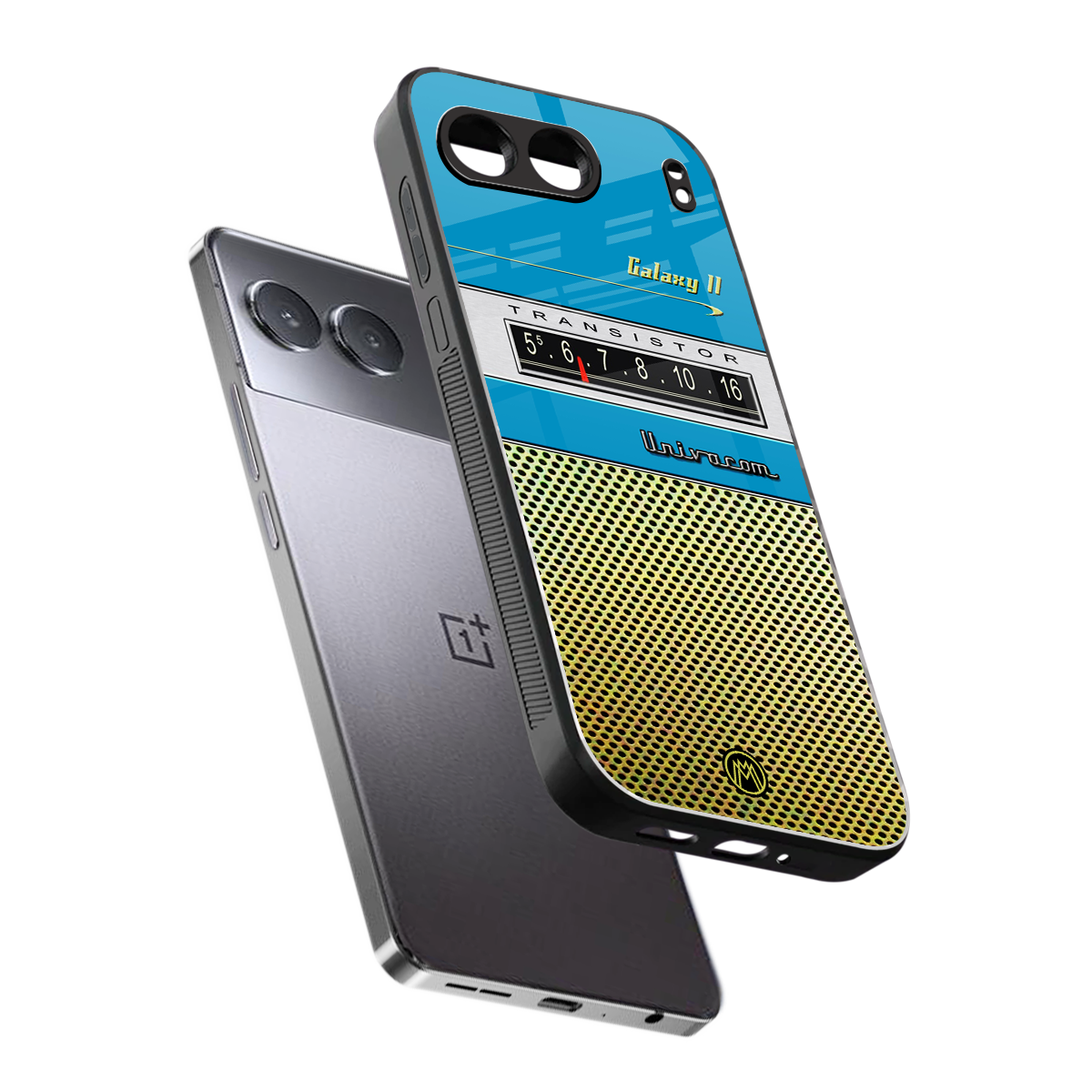 vintage radio back phone cover | glass case for oneplus nord 4