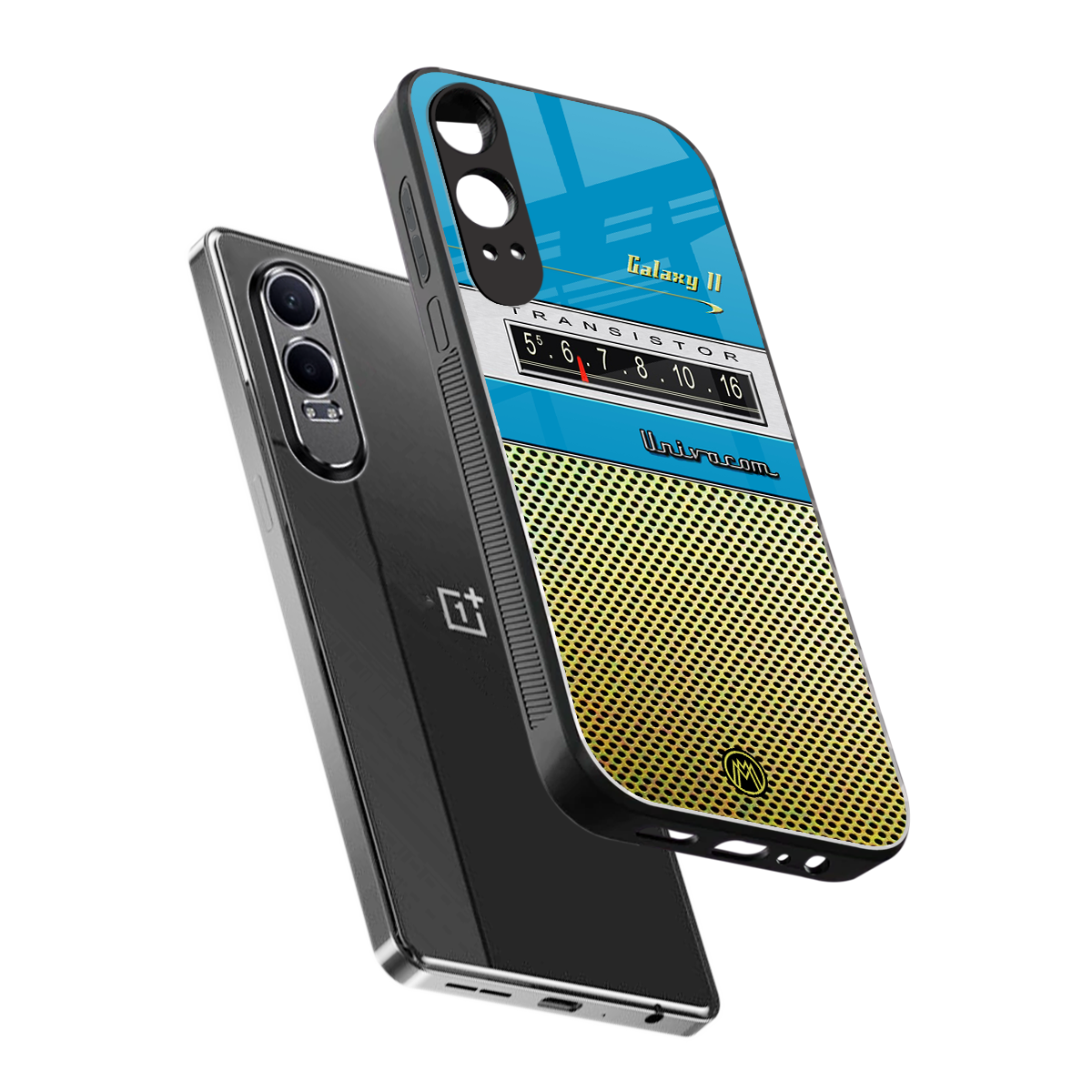 vintage radio back phone cover | glass case for oneplus nord ce 4 lite