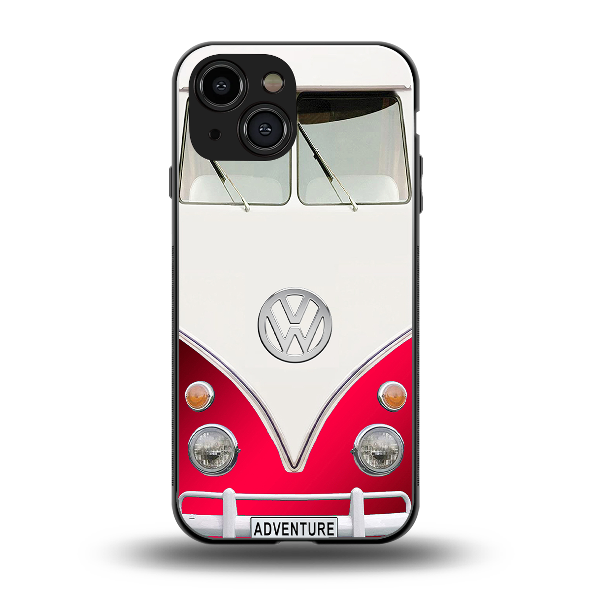 vintage volkswagen back phone cover | glass case for iphone 13 mini
