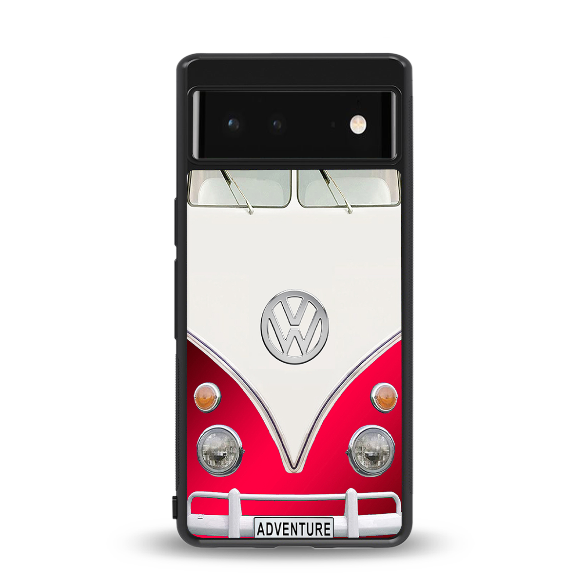 vintage volkswagen back phone cover | glass case for google pixel 6