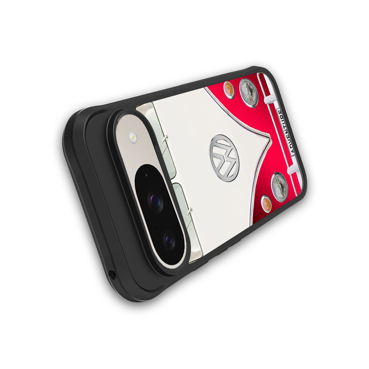 vintage volkswagen back phone cover | glass case for google pixel 9