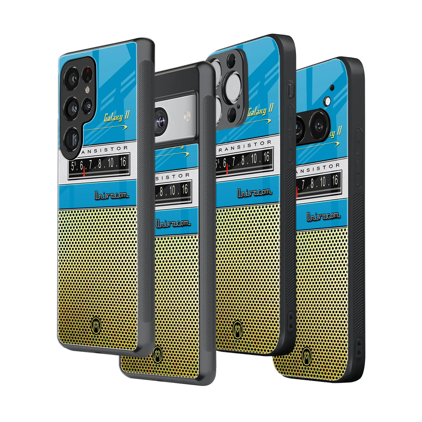 Stylish Glass Back Case for All Smartphones โ iPhone, Samsung, OnePlus, Pixel, Redmi, Oppo, Vivo, Motorola