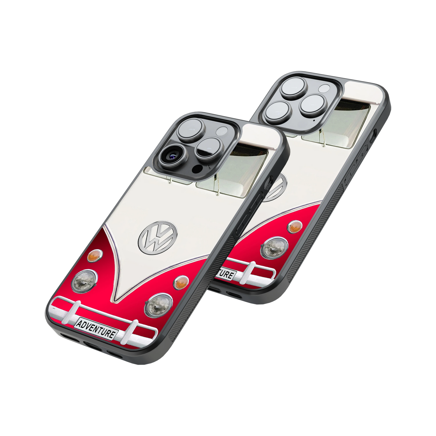 Protective Glass Back Phone Case Compatible with iPhone, Samsung, OnePlus, Pixel & More