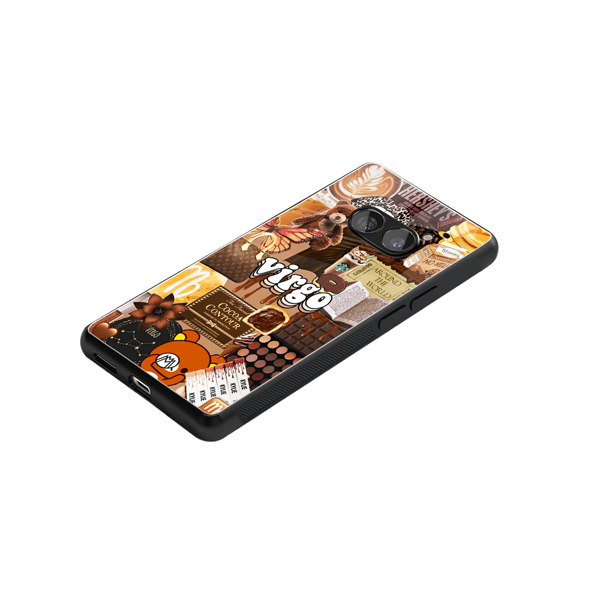virgo aesthetic collage back phone cover | glass case for nothing phone 2a