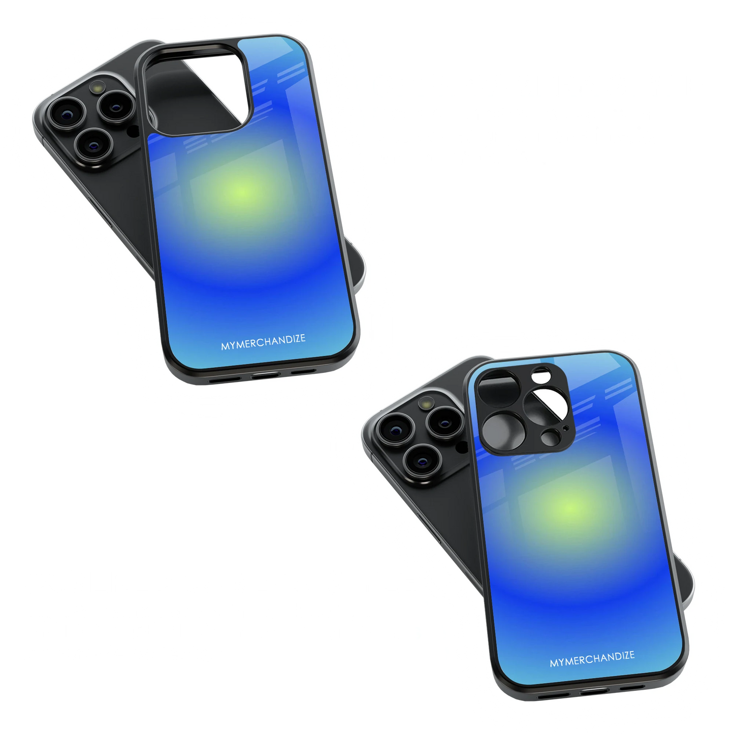 Trendy Glass Back Mobile Case for iPhone, Samsung, Redmi, OnePlus, Google Pixel, Motorola