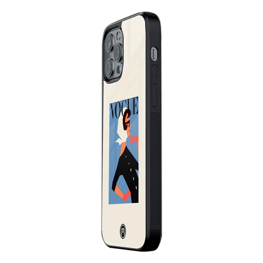 Slim Glass Back Phone Case for Multiple Brands โ iPhone, Samsung, Redmi, OnePlus, Oppo, Vivo