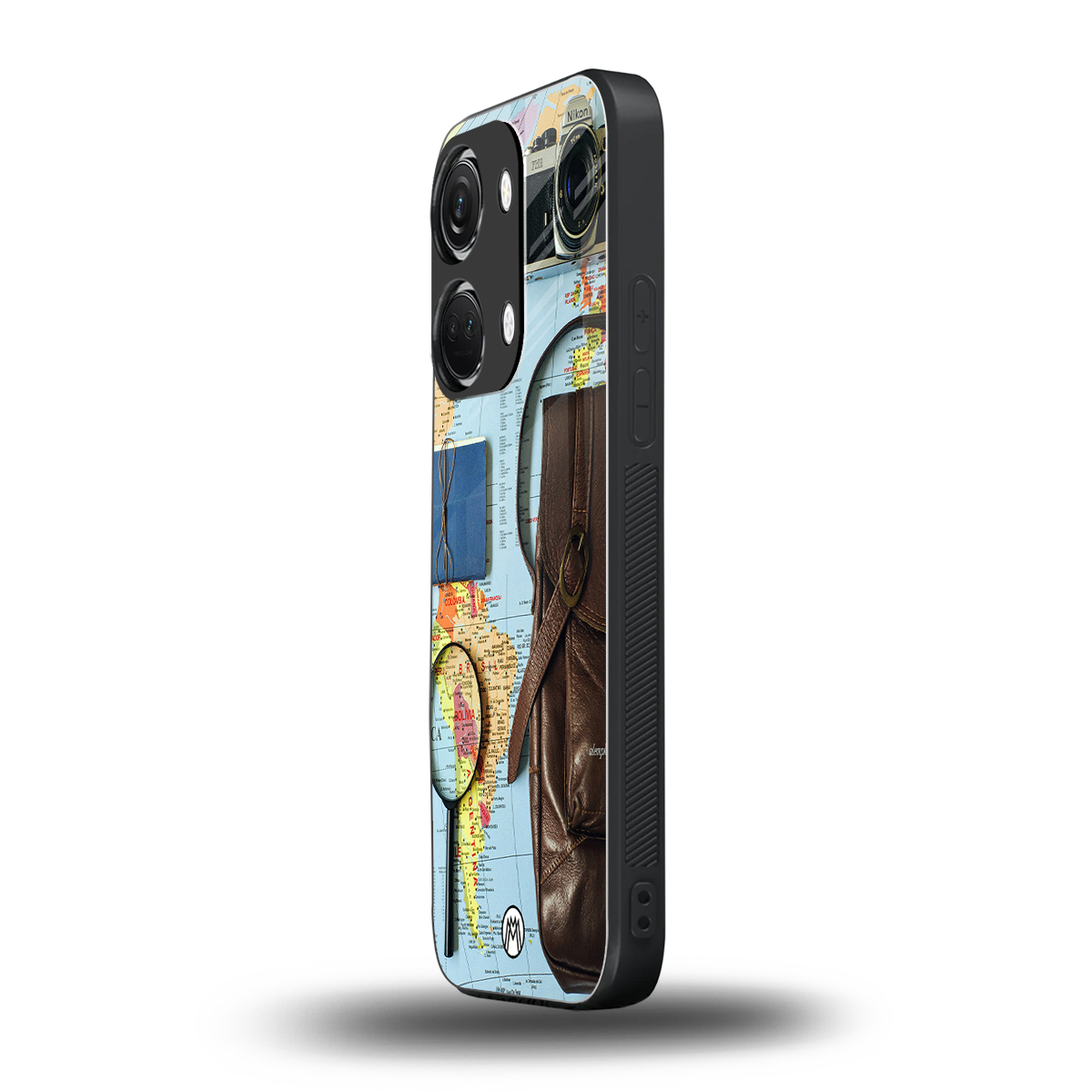 wanderlust back phone cover | glass case for oneplus nord 3