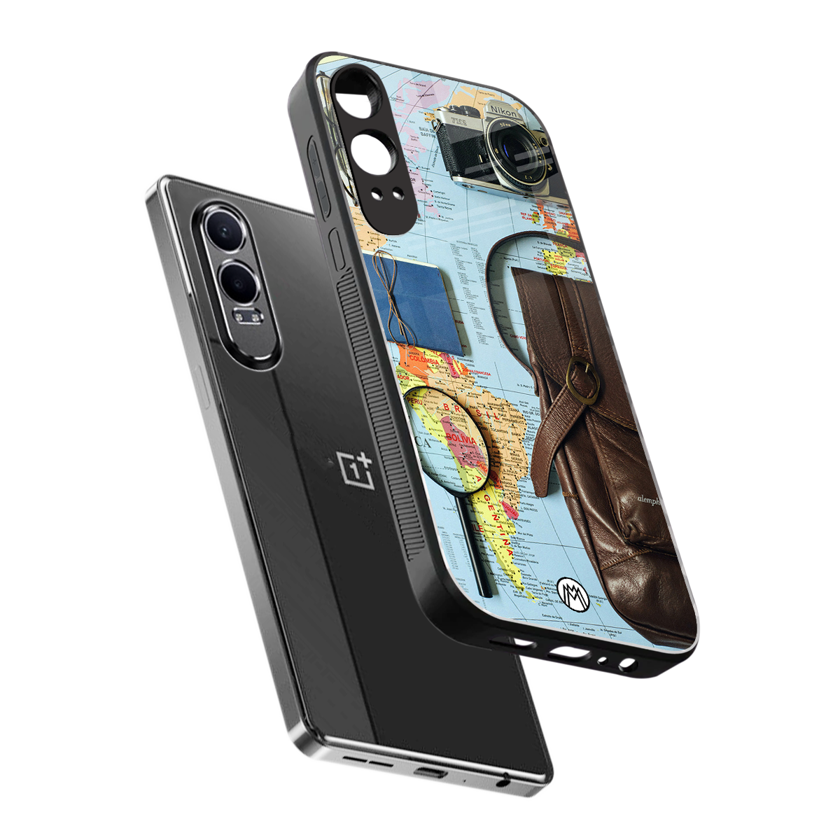 wanderlust back phone cover | glass case for oneplus nord ce 4 lite