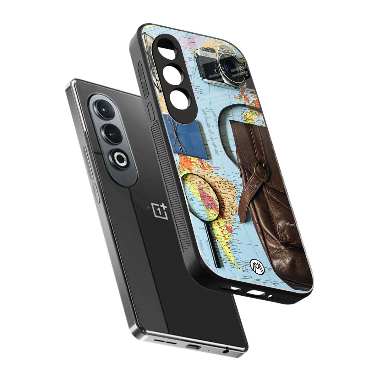 wanderlust back phone cover | glass case for oneplus nord ce 4
