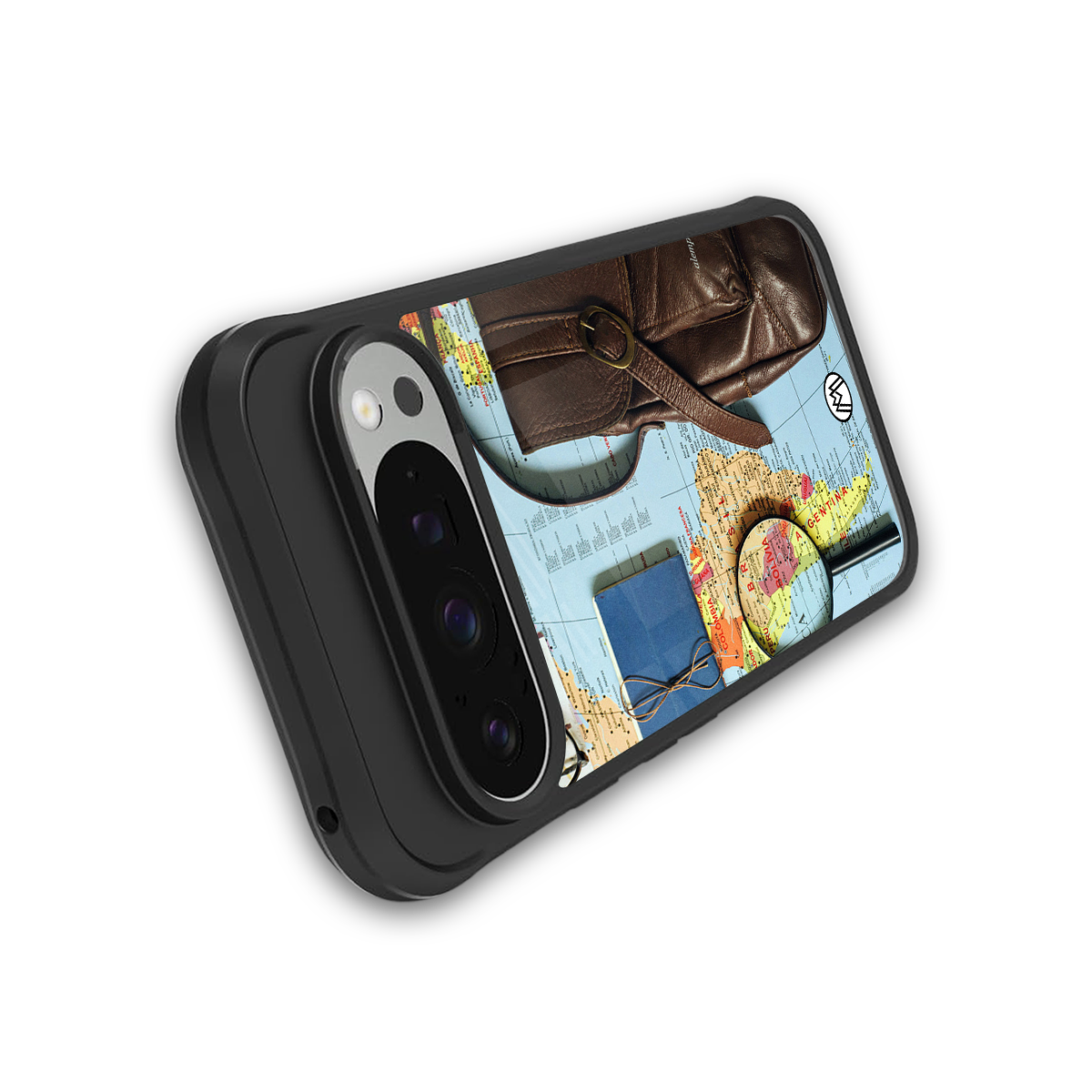 wanderlust back phone cover | glass case for google pixel 9 pro