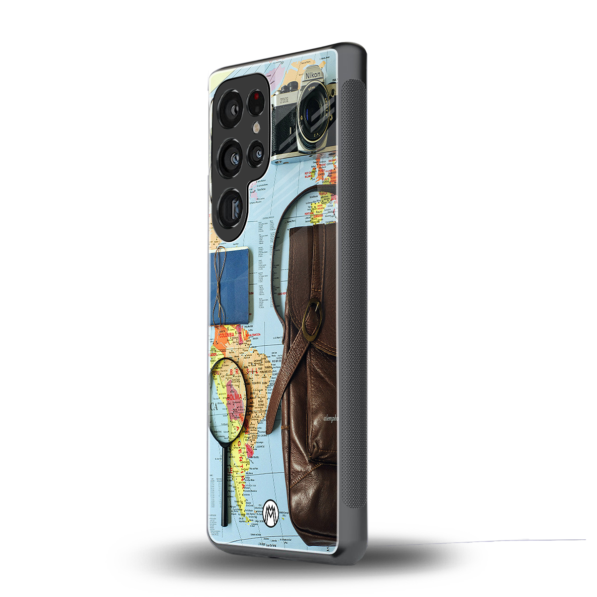 wanderlust back phone cover | glass case for samsung galaxy s25 ultra