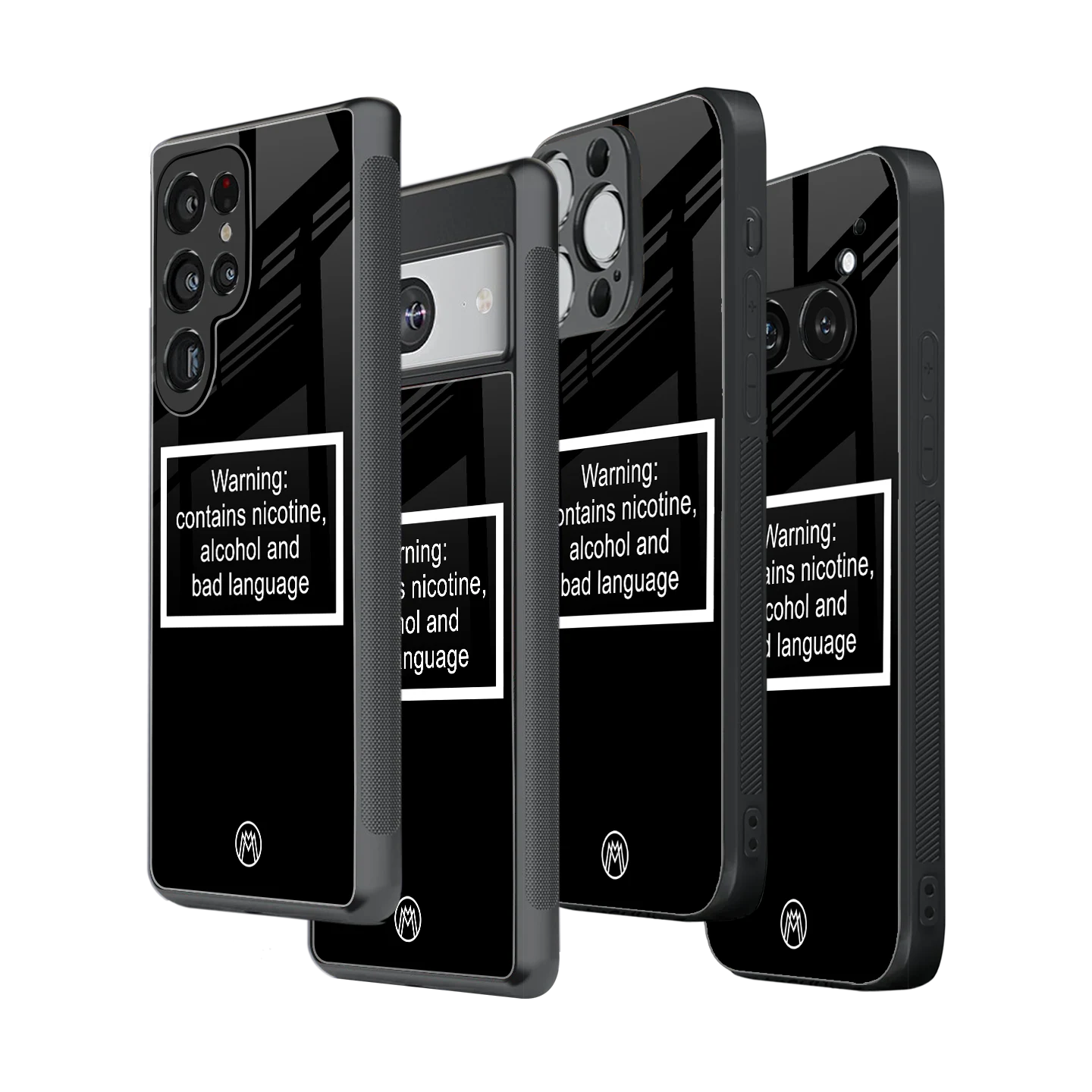 Stylish Glass Back Case for All Smartphones โ iPhone, Samsung, OnePlus, Pixel, Redmi, Oppo, Vivo, Motorola