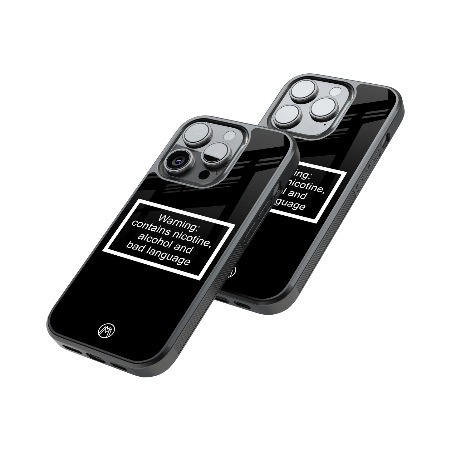 Protective Glass Back Phone Case Compatible with iPhone, Samsung, OnePlus, Pixel & More