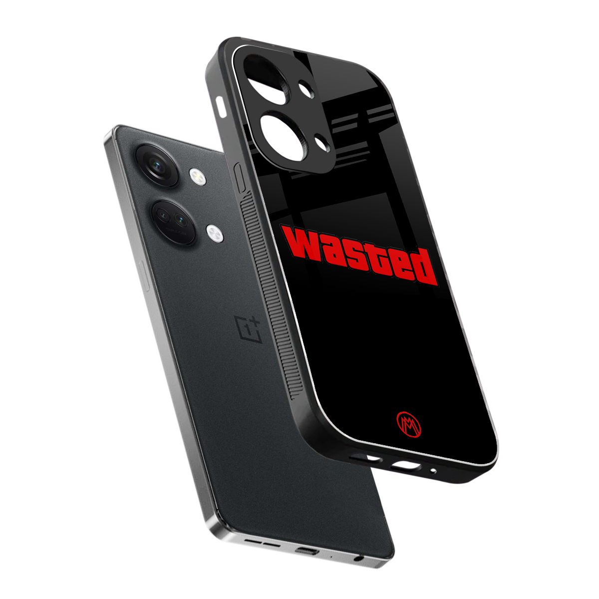 wasted back phone cover | glass case for oneplus nord 3